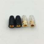 1 Pair MMCX Male / Female Pin Plug Jack for SE215 SE535 UE900 Headphone DIY Connector Audio Video Cable Adapter