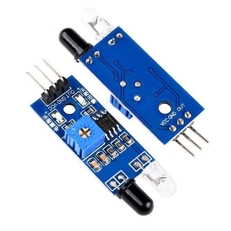 Infrared Obstacle Avoidance Sensor Module for Arduino Smart Car Robot 3-Wire Reflective Photoelectric New