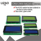 LCD1602 LCD 1602 2004 12864 module Blue Green screen 16x2 20X4 Character LCD Display Module HD44780 Controller blue black light