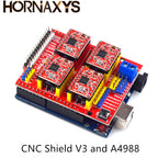 New CNC Shield V4 shield v3 Engraving Machine / 3D Printer / A4988 Driver Expansion Board for arduino Diy Kit