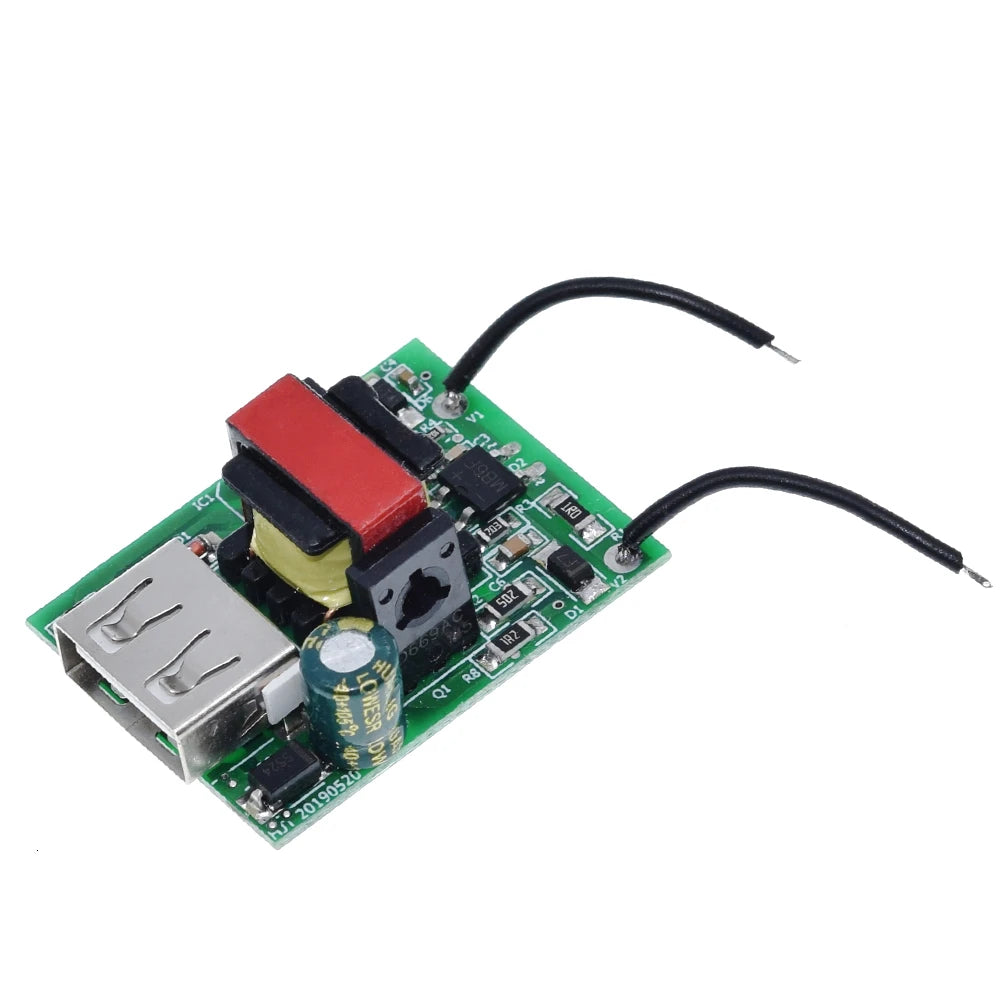 1/3PCS USB DC step down module Isolated power supply buck converter stabilizer 12V 24V 36V 48V 72V to 5V 1A