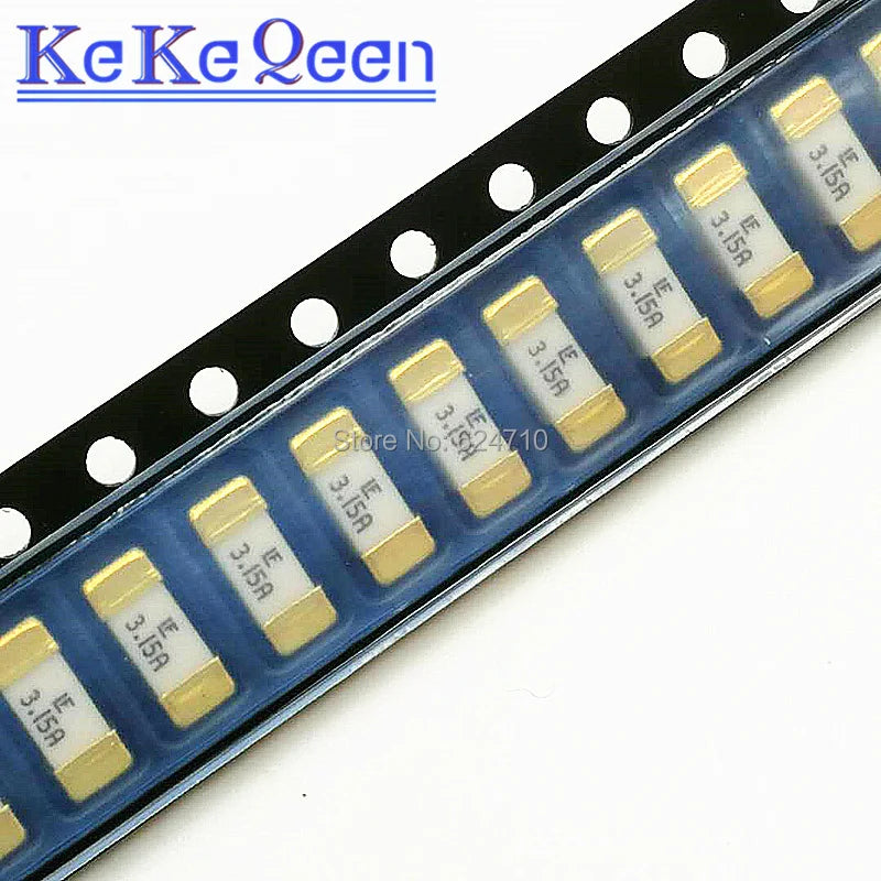 0451 2410/1808 SMD Fuses LF 62mA~15A 250mA 315mA 400mA 1A 1.6A 2A 3A 3.15A 4A 5A 6.3A 7A 10A 12A SMF Disposable Ceramic Fuse