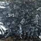 50PCS 2.0MM Pitch Open Top Jumper Cap Black Opening 2MM Pin Header Connection Block