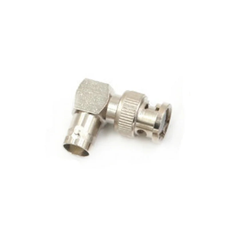 RF Coaxial Cable Adapter L-shaped BNC Male to Female 90 Degree Right Angle Connector 4.