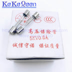 6*40mm 5KV Microwave Oven Fuse 0.5A 0.6A 0.65A 0.7A 0.75A 0.8A 0.85A 0.9A Glass Tube Fuse 5000V 6x40mm High-Pressure Fuse