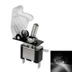 12V SPST Toggle Rocker Switch LED Light for Ignitions Boost Marine Boat Racing Car Switch Light Toggle Truck Trailer Accessories