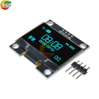 1-5PCS 1.3" IIC Digital OLED Display Module Serial 128x64 SSH1106 White Blue LCD LED Screen Board I2C Communicate for Arduino