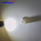 500pcs 5500k White T10 8 Smd 3014 LED 8smd 8led 194 168 192 W5W Wedge Led Reading Lamp Interior Lights DC 12V
