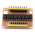 8 Channel Optocoupler Isolation Module Signal Voltage Converter PNP NPN Low High Level Output AC 110V 220V DC 3.3V 5V 12V 24V