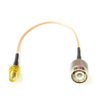 SMA Female Jack Nut To SMA N TNC BNC UHF MCX MMCX TS9 CRC9 Straight Pigtail Cable RG316 For WIFI Wireless 3G 4G Modem NEW
