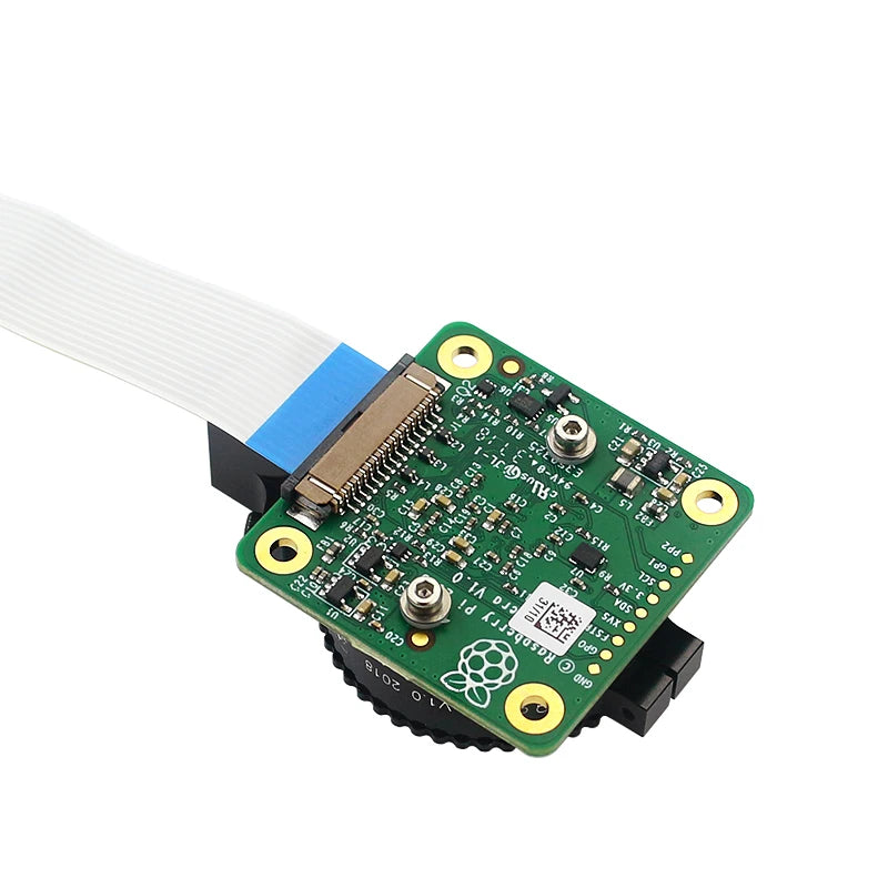 Raspberry Pi High Quality Camera 12.3MP IMX477 Sensor Camera with Telephoto/Wide Angle/HD Zoom Telephoto Lens for Pi 4B/3B+/Zero