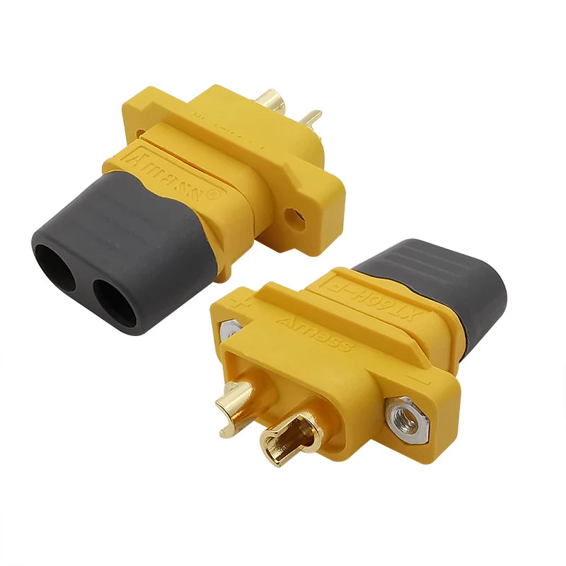 XT60E XT60H RC Lipo Battery Male Female Bullet Connectors with Sheath Housing XT60E1-M Power Plug XT60H-F Jack RC Drone Adapter