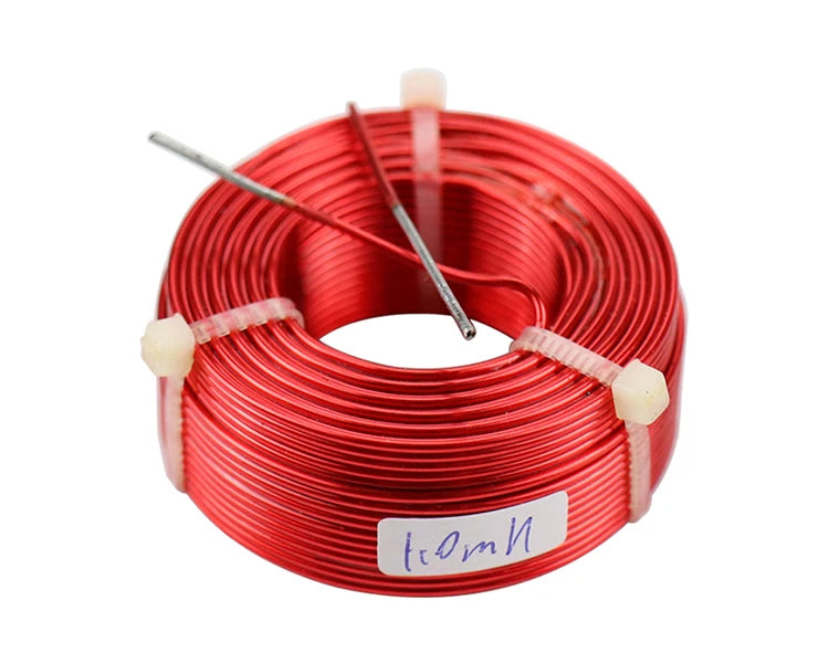 GHXAMP 1PCS 1.2mm Speaker Crossover Inductor Coil Oxygen-Free Copper Frequency Divider Coil Inductance 0.21mH 0.5mH 1.0mH 1.5mH
