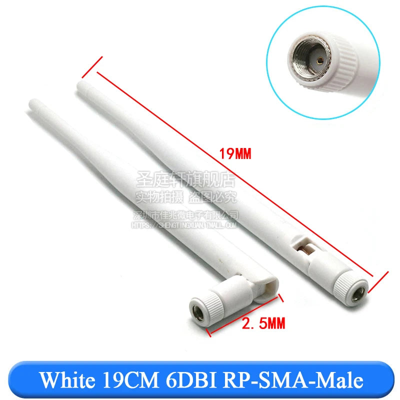 1PCS 2.4GHz 6dBi/3dbi WIFI Aerial 2.4G Antenna RP-SMA Bluetooth Male Female Wireless Router Connector WLAN/WiMAX/MIMO