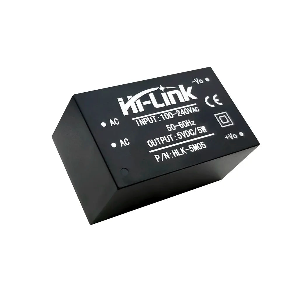 Free Shipping 10pcs/Lot HLK-5M05 220V to 5V 1A Step-Down Power Supply Module Isolated Single Output