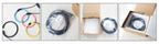 Flexible Rogowski Coil Sensor FRC600-G1 with Amplifier input 5KA output 333mv/1V/3V Clamp on CT for Amp Metering