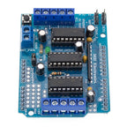 Motor-driven expansion board L293D motor control shield  Duemilanove, Mega 2560 and UNO