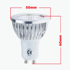 LED Bulb Spotlight 3W 4W 5W GU10 GU5.3 E27 E14 110V 220V Cold White Nature White 4000k Red Green Blue Yellow Dimmable Spot Light