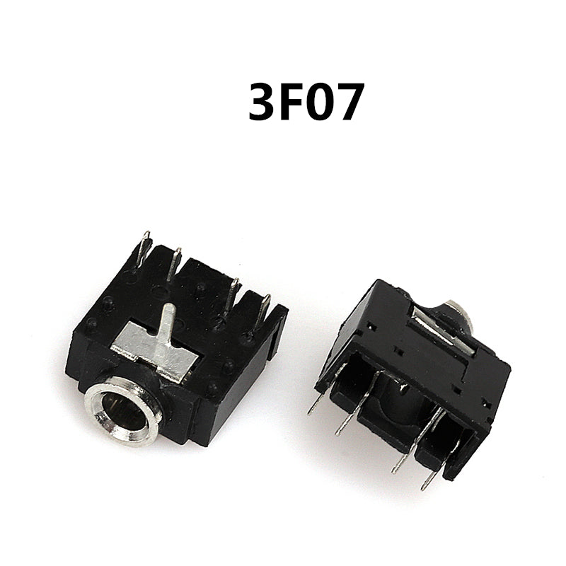 5PCS 3.5MM Headphone Jack Audio Video Female Dual Channel Stereo Jack Socket Stereo Solder Panel Mount PJ313 PJ320 PJ325 PJ326