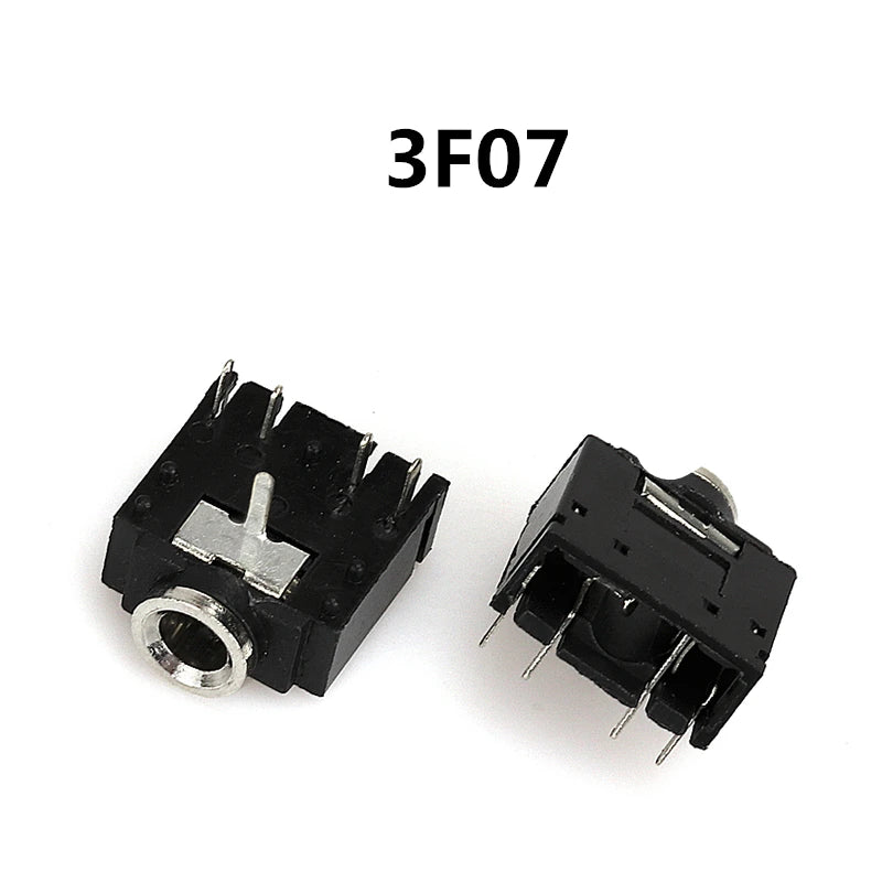 5PCS 3.5MM Headphone Jack Audio Video Female Dual Channel Stereo Jack Socket Stereo Solder Panel Mount PJ313 PJ320 PJ325 PJ326