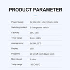 TOMZN New Type Din Rail Single Phase Weekly Ogrammable Digital TIME SWITCH Relay Timer Control AC 220V 230V 12V 24V 48V 16A