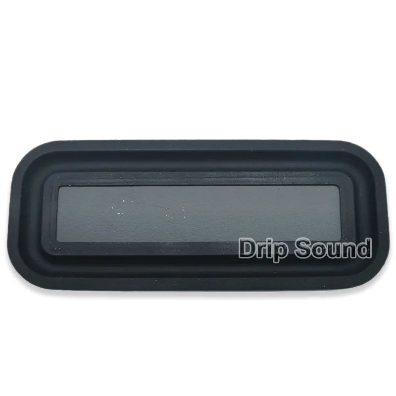 2pcs 32x58mm/36x86mm/50x65mm/59x69mm/60x85mm Square Speaker Passive Radiator Auxiliary Bass Woofer Rubber Vibration Plate