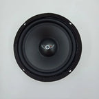 2pcs/Lot  6/ 6.5 inch  Loudspeakers 300W Max 8 Ohm Black Rubber Edge PP Cone Car HiFi  Audio Midrange Speakers KTV