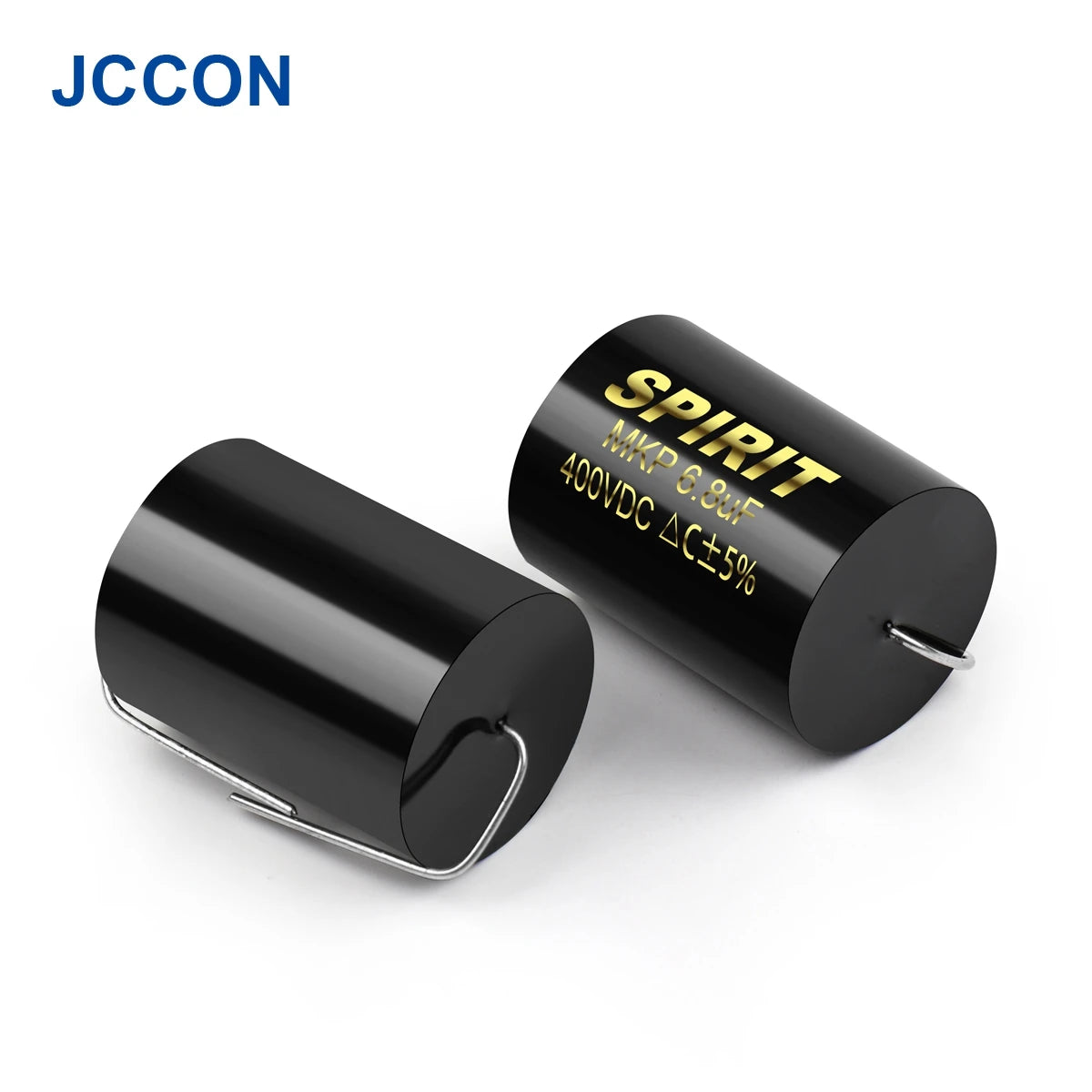 2Pcs SPIRIT Audio Capacitor MKP Audiophile Frequency-Divided Divider 400V 2.2uF 3.3uF 3.9uF 4.7uF 6.8uF 10uF For Speaker Audio