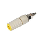5pcs M5*48 Copper Terminal Block 5mm 30A High Current 4mm Banana Socket High Voltage Power Grounding Post Plug