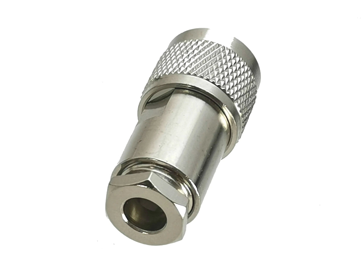 1Pcs Connector N Type Clamp For RG58 RG142 / RG8X LMR240 / RG5 RG6 / RG8 LMR400 RF Coaxial Male plug & Female jack