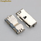 ChengHaoRan 1pcs Micro USB 3.0 Jack 10pin Female Sockect Tail Charging Port Mobile Hard Disk Interface Micro Connector