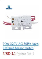 1~4PCS DC 12V 24V 6A Automatic Adjust PIR Motion Sensor Switch IR Infrared Detector Light Switch Module for LED Strip Light Lamp