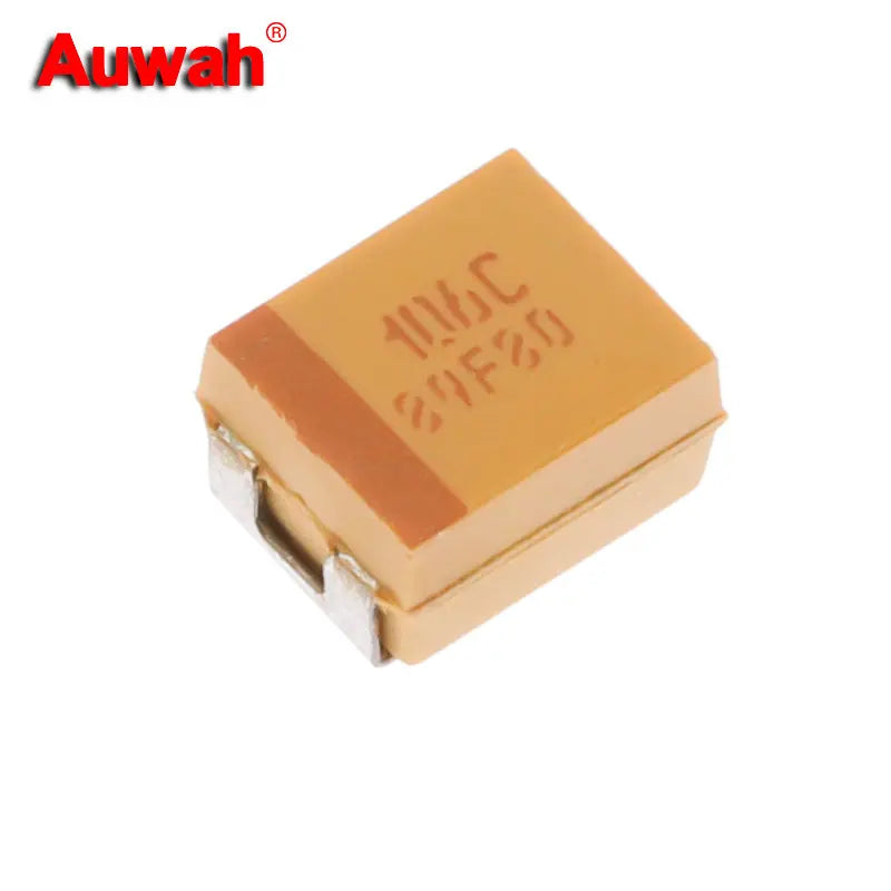 10pcs 3528 SMD Tantalum capacitor 10uF 10V 16V 20V 25V Type B TAJB106K016RNJ 106A 106C 106D 106E New original