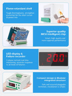 GINRI MDB-201Z Motor Overload Protection Device 2-99A Digital Electronic  Protection Relay