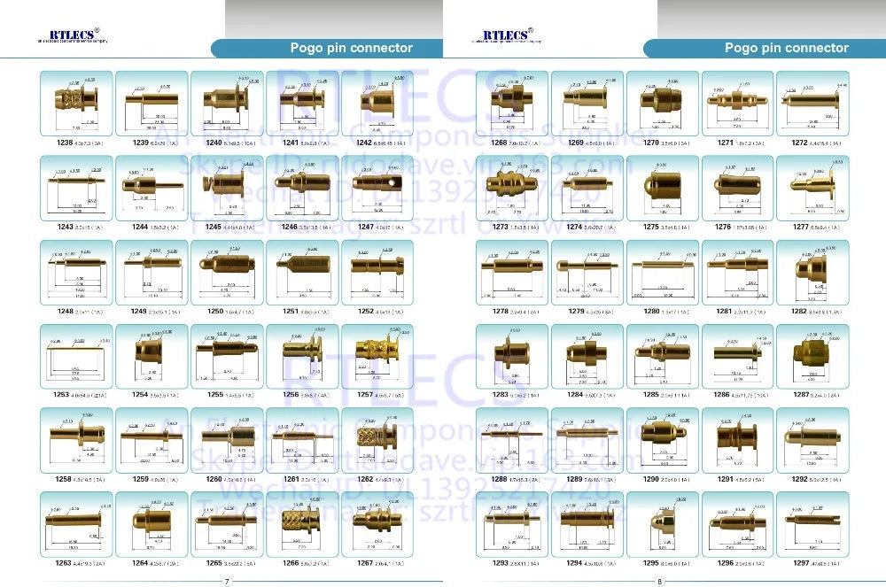 1 Set 2A 3A JST SM Plug DC Magnetic Pogo Pin Connector 2 3 4 5 6 Pin Male Female 2.54 mm Socket Adapter for LED Strip Lamp