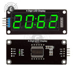 0.56inch TM1637 4-Digit LED Digital Display Tube Decimal 7-Segments Available in Multiple Colors