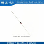 20PCS 1N60 1N60P DO-35 Schottky Germanium Diode TV Radio FM Detection 1N4148 1N914 DB3 DB4  BAT85