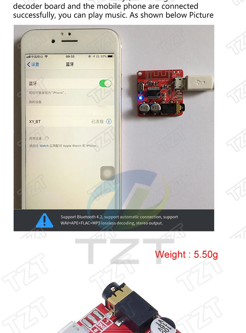 Bluetooth Audio Receiver board Bluetooth 4.1 BT5.0 Pro XY-WRBT MP3 Lossless Decoder Board Wireless Stereo Music Module With Case