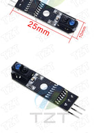 TZT 1/3PCS TCRT5000 Infrared Reflective Sensors IR Photoelectric Switch Barrier Line Track Module For Arduino