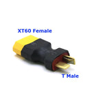 Amass Adapter XT60 to XT90 EC5 EC3 TRX T Deans XT30U Female Male Connectors 4.0mm Banana Plug RC Lipo Battery Control Parts DIY