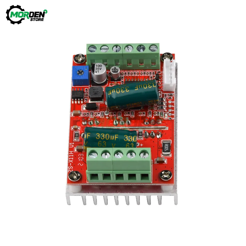 DC 6-60V 400W BLDC Three Phase DC Brushless Motor Controller PWM Hall Motor Control Driver Board 12V 24V 48V