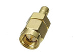 1Pcs SMA to SMB / MCX / MMCX / SMC / CRC9 / TS9 / SMA / IPX U.fl Male plug & Female jack RF Coaxial Adapter connector Converter
