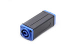 1pc New Arrival LED PowerCon AC Coupler Adapter Extender connector High quality Speakon Panel mount straight adapter