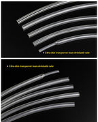 All Sizes 1mm 2mm 2.5mm 3mm 3.5mm 4mm 5mm 6mm 8mm Transparent Clear Heat Shrink Tube Shrinkable Tubing Sleeving Wrap Wire Kits