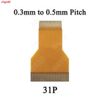 Cltgxdd 1PCS FPC Transfer Board 0.3mm to 0.5mm Pitch 25P 27P 31P 39P 40P 45P 51P FFC Flexible Flat Cable