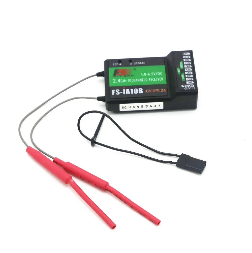 FlySky R6B GR3E IA10B IA6B X6B A8S R9B IA6 FS2A X8B Receiver receptor para i6 i10 CT6B T6 TH9x transmisor Control remoto partes