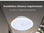 LED Downlight Smart Infrared Induction LED Ceiling Spot light 3W 5W 9W 18W 20W 220V Motion Sensor Recessed Round LED Panel Light
