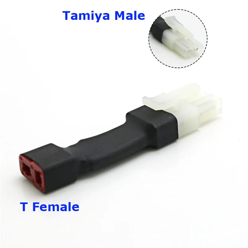 Amass Adapter XT60 to XT90 EC5 EC3 TRX T Deans XT30U Female Male Connectors 4.0mm Banana Plug RC Lipo Battery Control Parts DIY