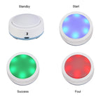 Retekess TM101 Quiz Answer Game Buzzer System 3 Answer Mode 4 Color State for Classroom Competition Game Show Family Party Games