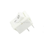 10PCS Push Button Switch 15x21mm SPST 2Pin KCD11 KCD1 Snap-in On/Off Boat Rocker Switch 15MM*21MM Black Red and White
